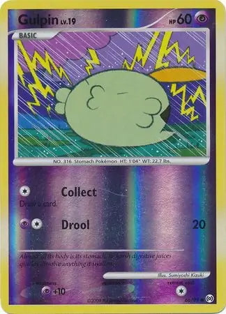 Arceus Set Gulpin #66/99 reverse holo