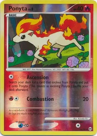 Arceus Set Ponyta #46/99 reverse holo