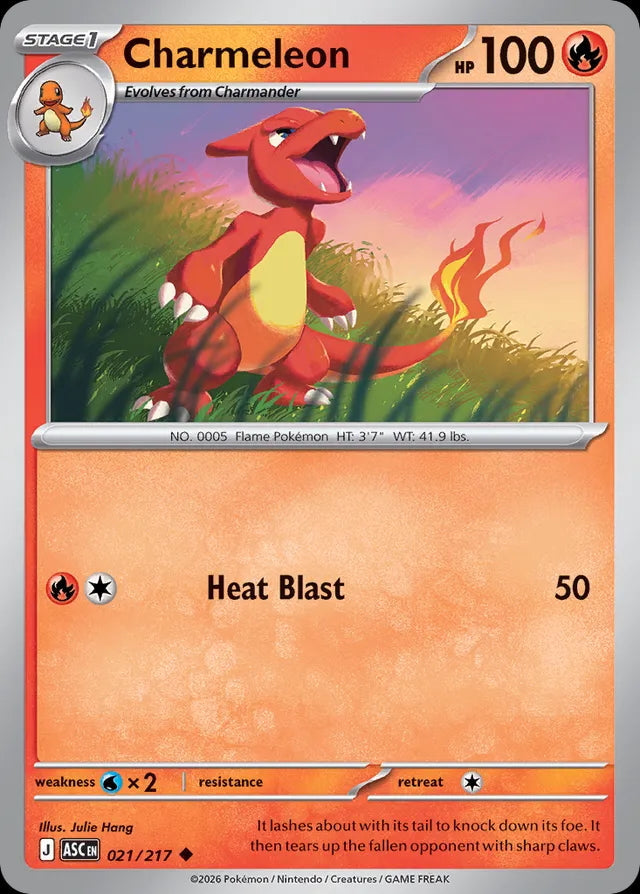 Ascended Heroes Charmeleon #021/217