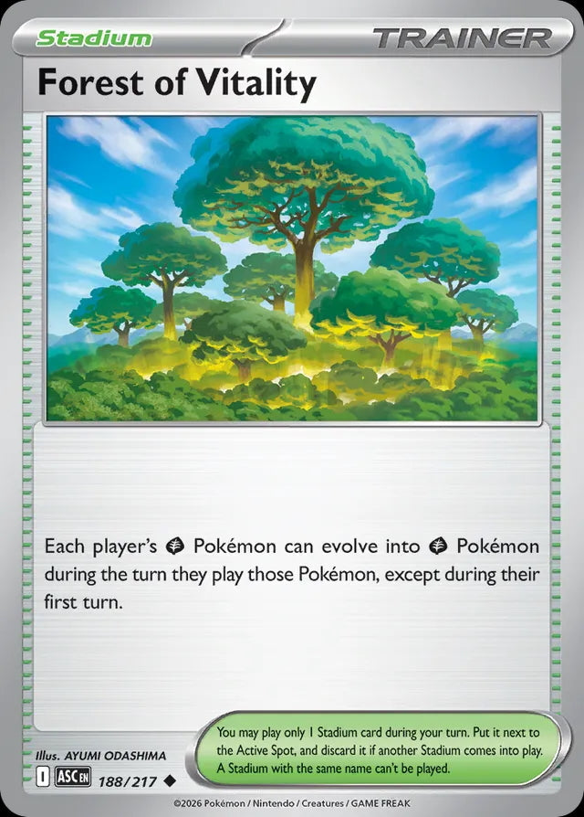 Ascended Heroes Forest of Vitality #188/217