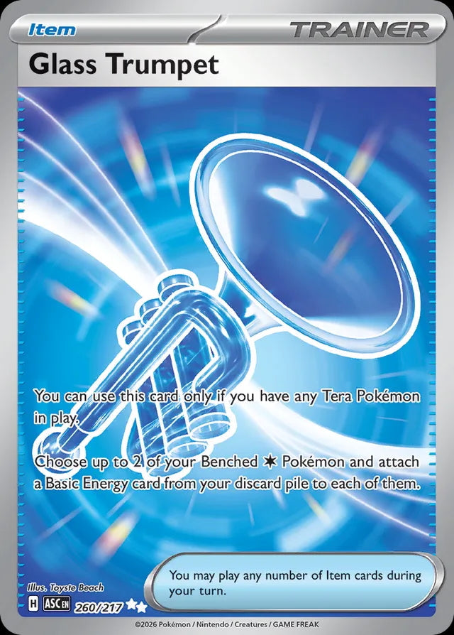Ascended Heroes Glass Trumpet #260/217