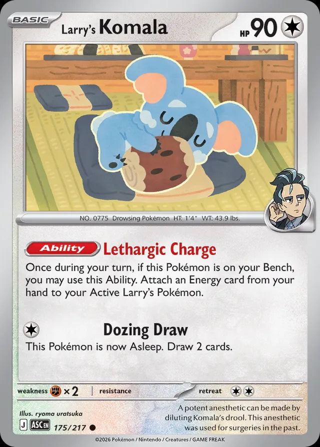 Ascended Heroes Larry’s Komala #175/217