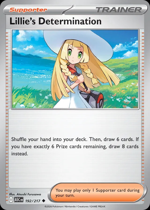 Ascended Heroes Lillie’s Determination #192/217