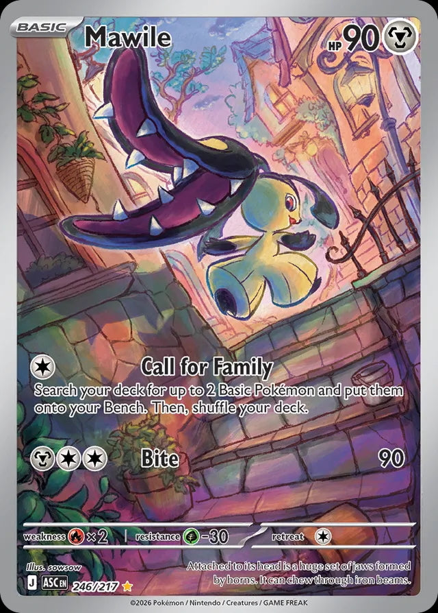Ascended Heroes Mawile #246/217
