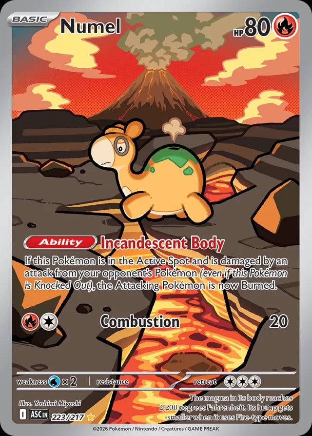 Ascended Heroes Numel #223/217