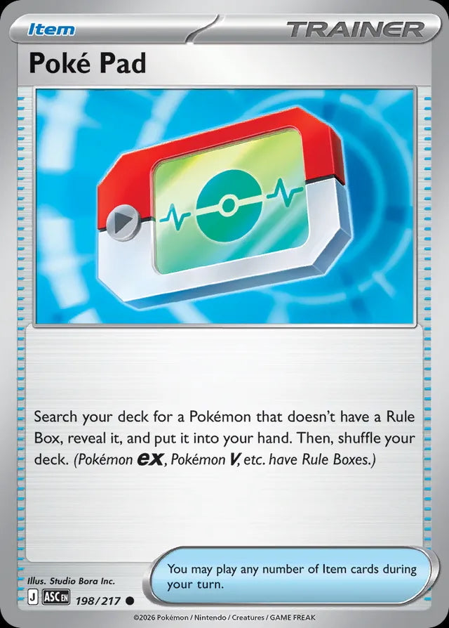Ascended Heroes Poké Pad #198/217