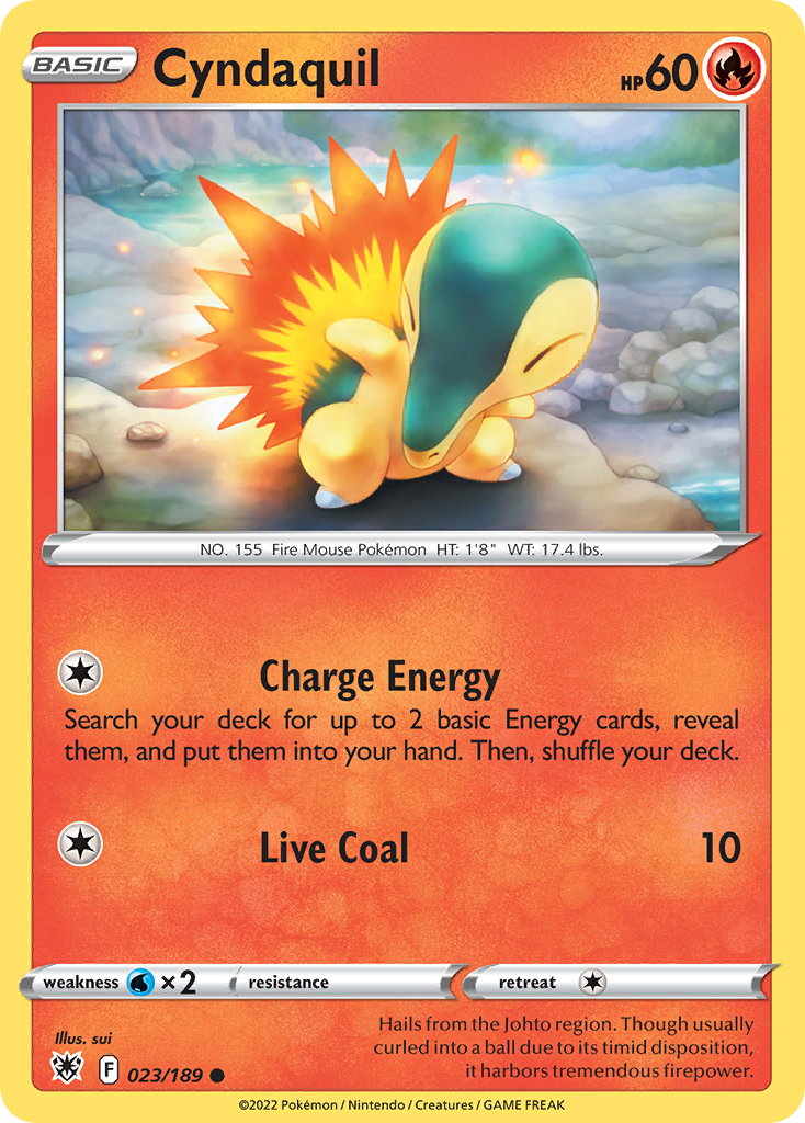 Astral Radiance Cyndaquil #23/189