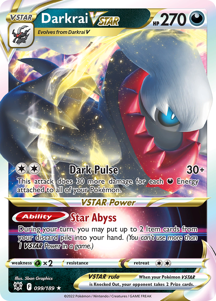 Astral Radiance Darkrai VSTAR #99/189