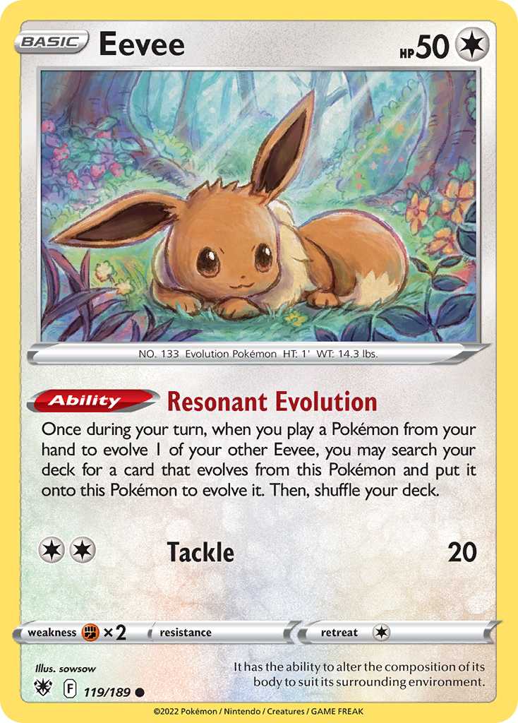 Astral Radiance Eevee #119/189