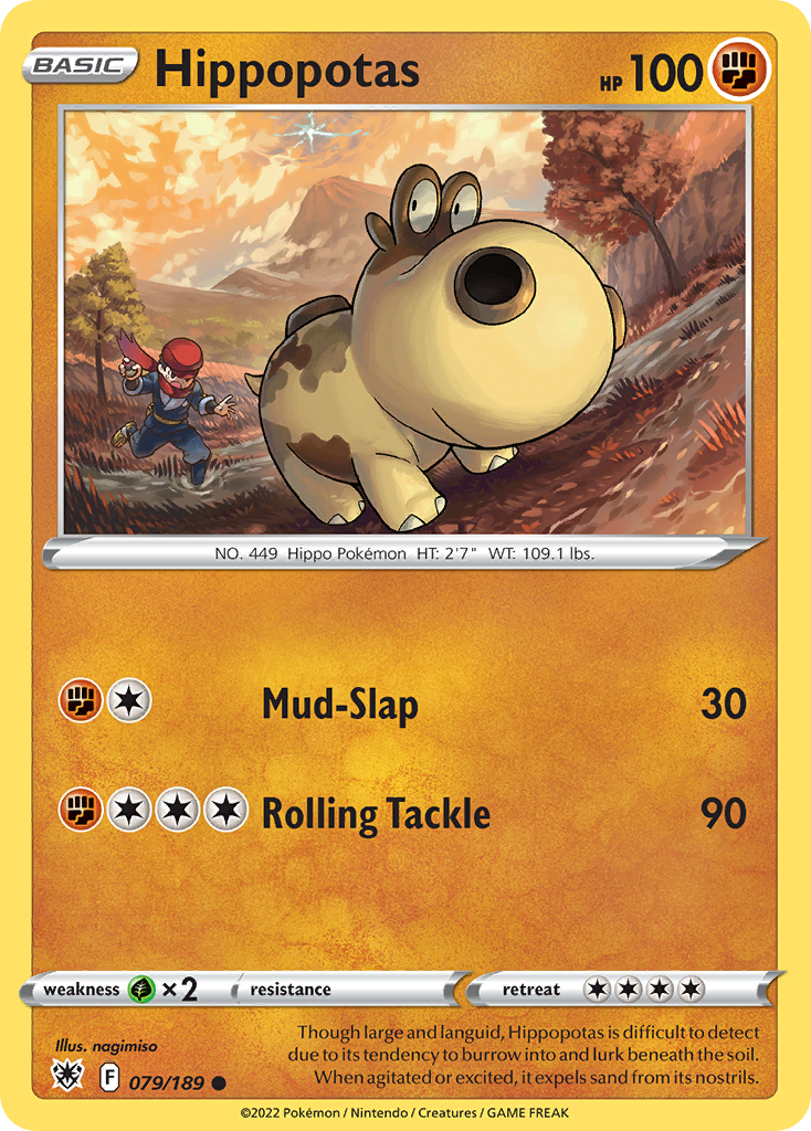 Astral Radiance Hippopotas #79/189