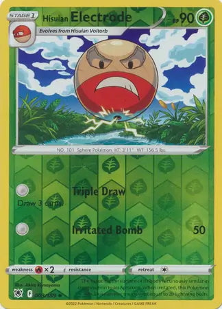 Astral Radiance Hisuian Electrode #3/189 reverse holo
