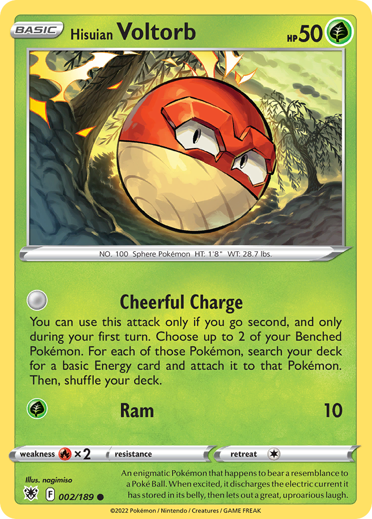 Astral Radiance Hisuian Voltorb #2/189