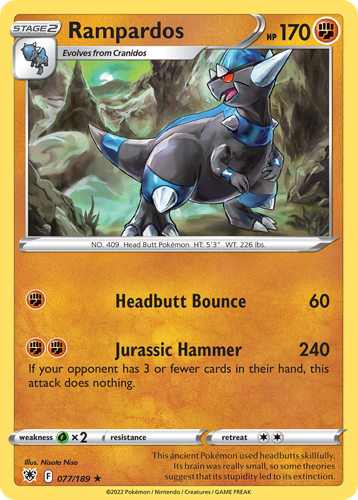 Astral Radiance Holo Rampardos #77/189