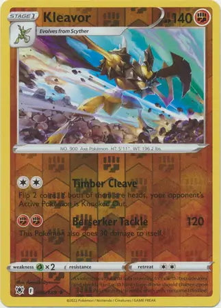 Astral Radiance Kleavor #86/189 reverse holo