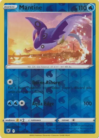 Astral Radiance Mantine #34/189 reverse holo