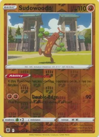 Astral Radiance Sudowoodo #74/189 reverse holo