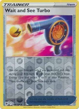 Astral Radiance Wait and See Turbo #158/189 reverse holo