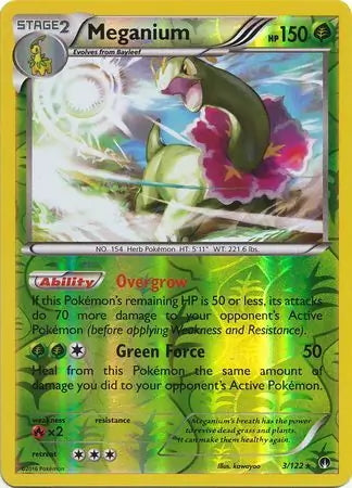 BREAKpoint Meganium #3/122 reverse holo