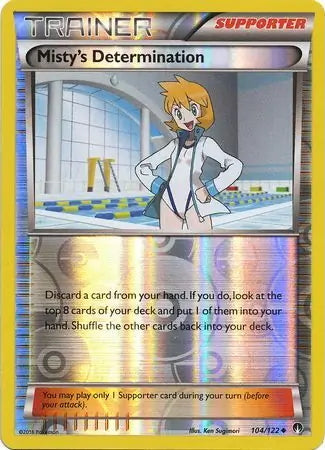 BREAKpoint Misty's Determination #104/122 reverse holo