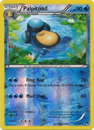 BREAKpoint Palpitoad #34/122 reverse holo