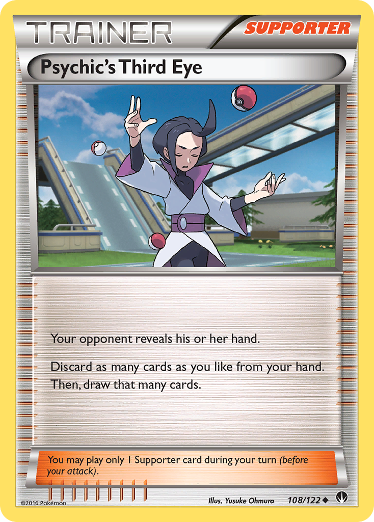 BREAKpoint Psychic's Third Eye #108/122