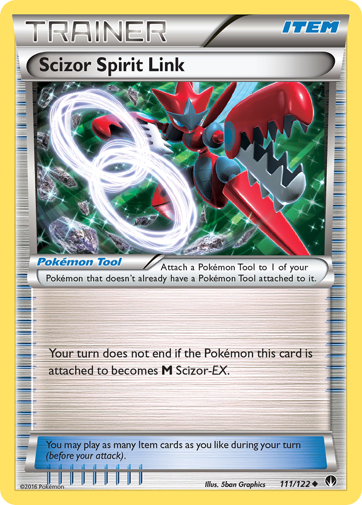BREAKpoint Scizor Spirit Link #111/122