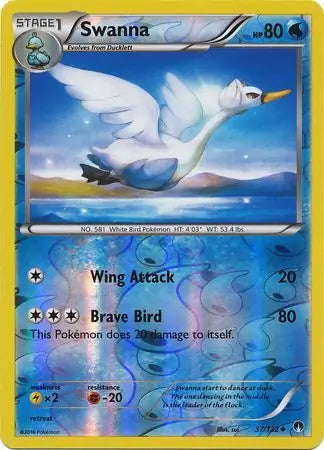 BREAKpoint Swanna #37/122 reverse holo