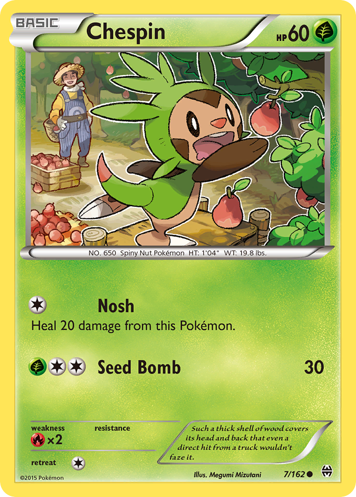 BREAKthrough Chespin #7/162