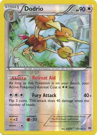 BREAKthrough Dodrio #117/162 reverse holo