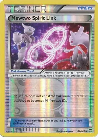 BREAKthrough Mewtwo Spirit Link #144/162 reverse holo