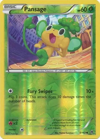 BREAKthrough Pansage #5/162 reverse holo