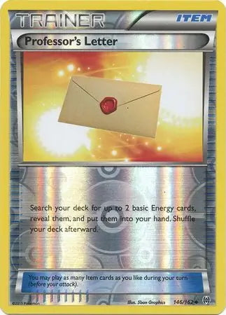 BREAKthrough Professor's Letter #146/162 reverse holo