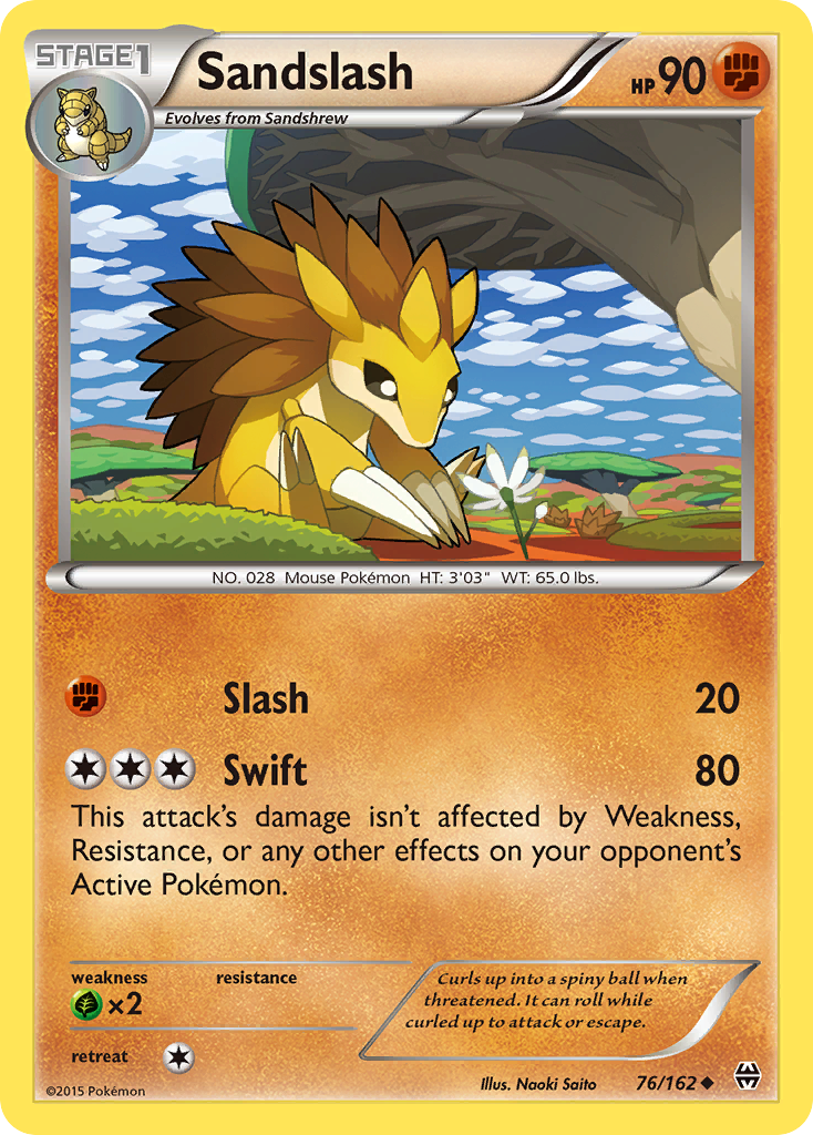 BREAKthrough Sandslash #76/162