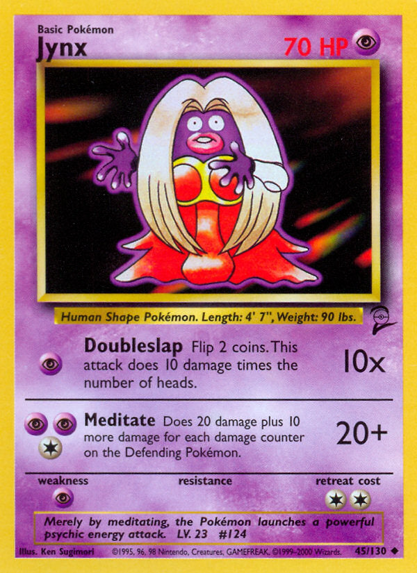 Base Set 2 Jynx #45/130