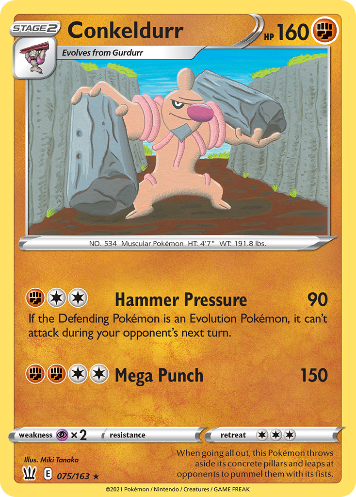 Battle Styles Conkeldurr #75/163