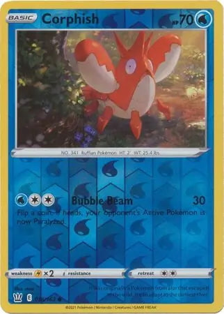 Battle Styles Corphish #38/163 reverse holo