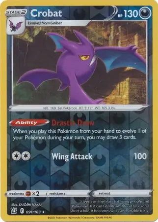 Battle Styles Crobat #91/163 reverse holo