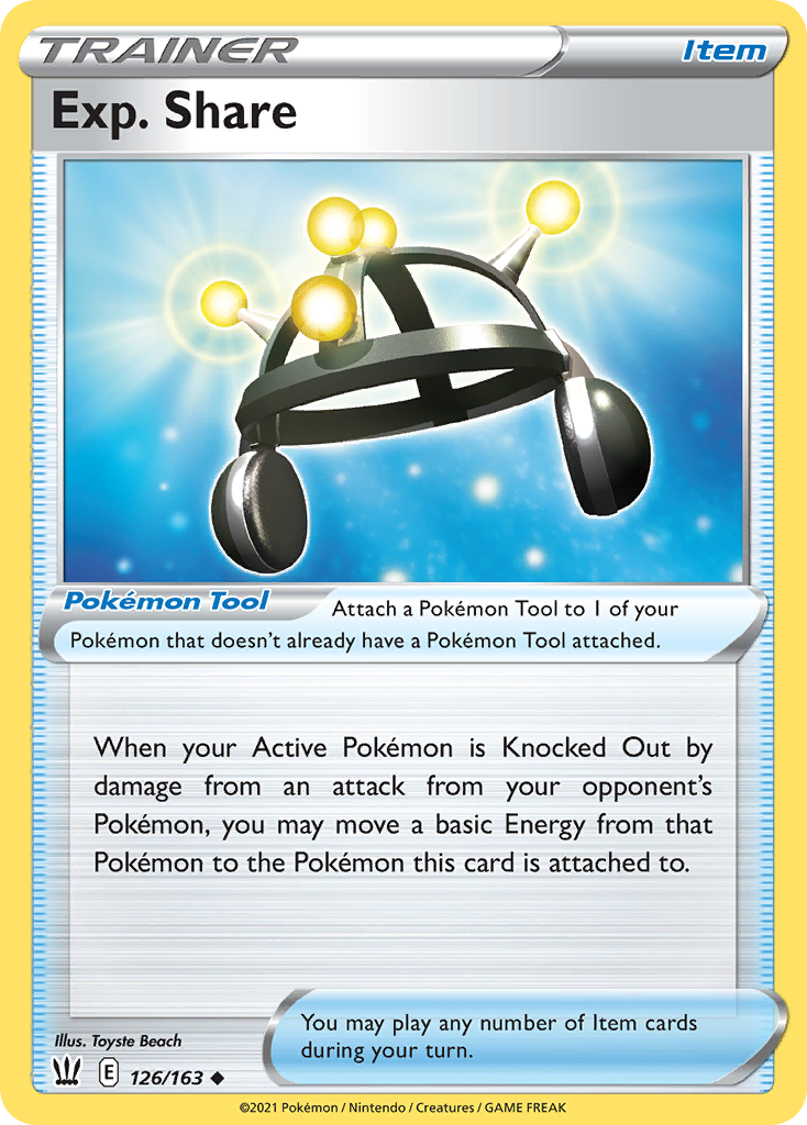 Battle Styles Exp. Share #126/163