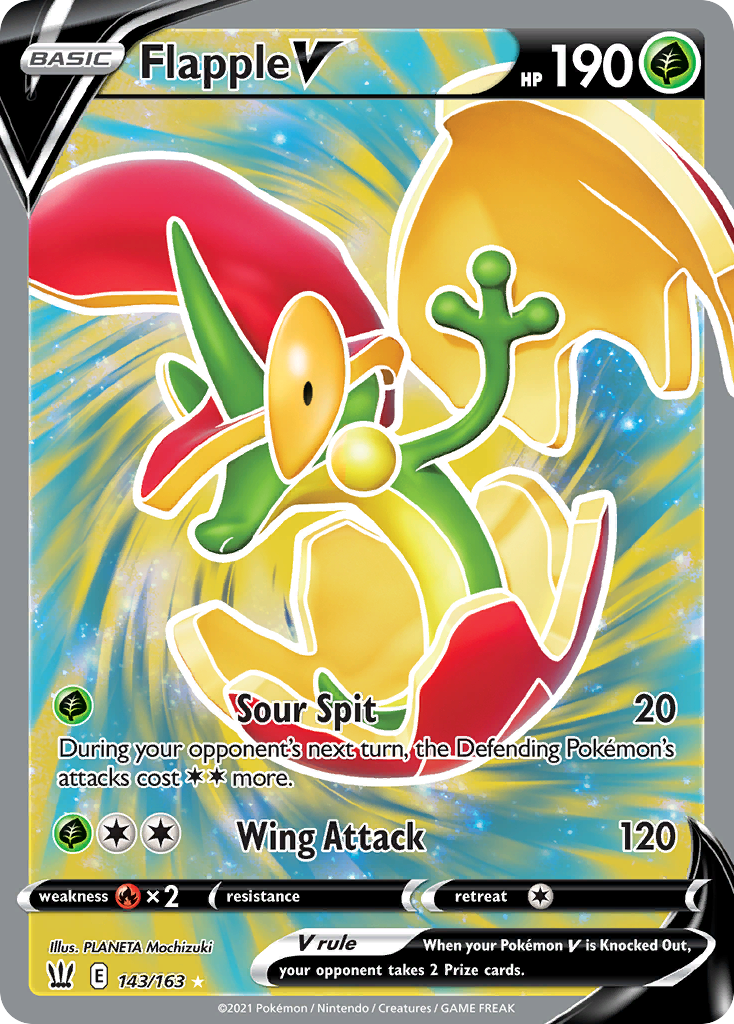 Battle Styles Flapple V #143/163