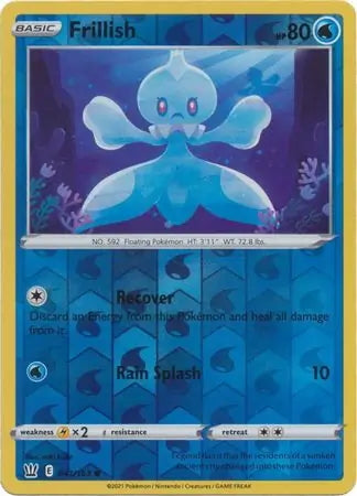Battle Styles Frillish #41/163 reverse holo