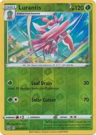 Battle Styles Lurantis #15/163 reverse holo