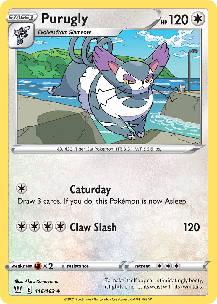 Battle Styles Purugly #116/163