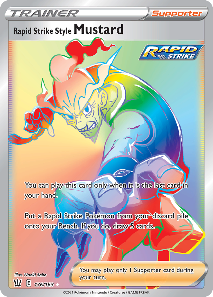 Battle Styles Rapid Strike Style Mustard #176/163
