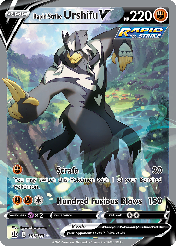 Battle Styles Rapid Strike Urshifu V #153/163