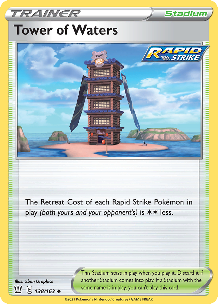Battle Styles Tower of Waters #138/163