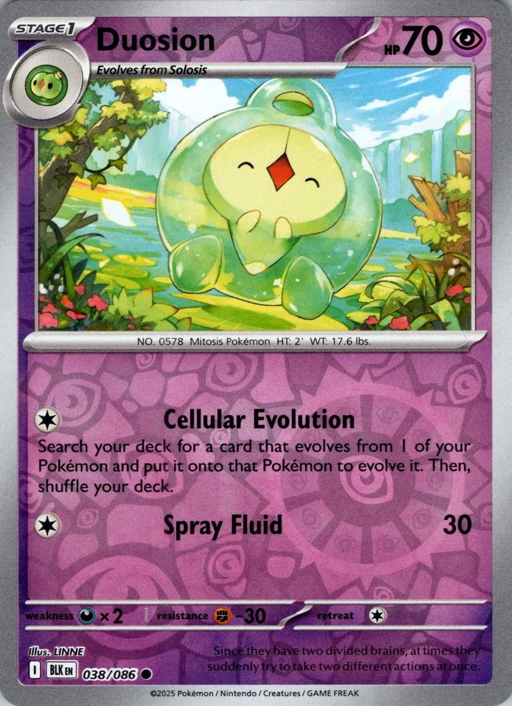 Black Bolt Duosion #38/86 reverse holo