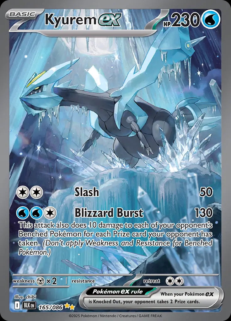 Black Bolt Kyurem ex #165/86