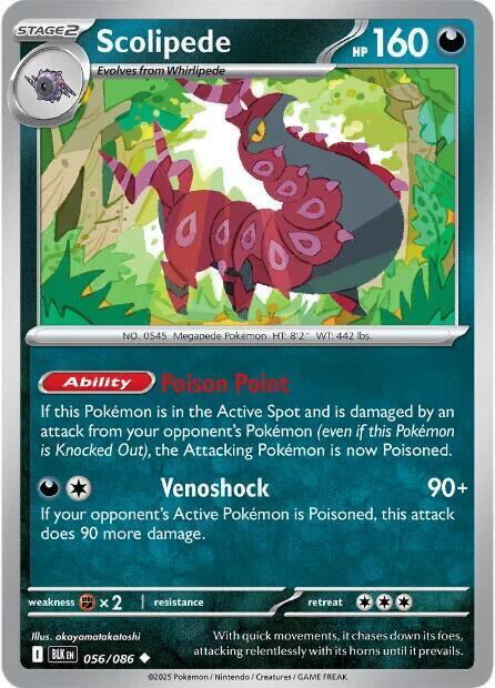 Black Bolt Scolipede #56/86
