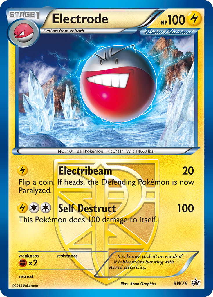 Black & White Promo Electrode #76