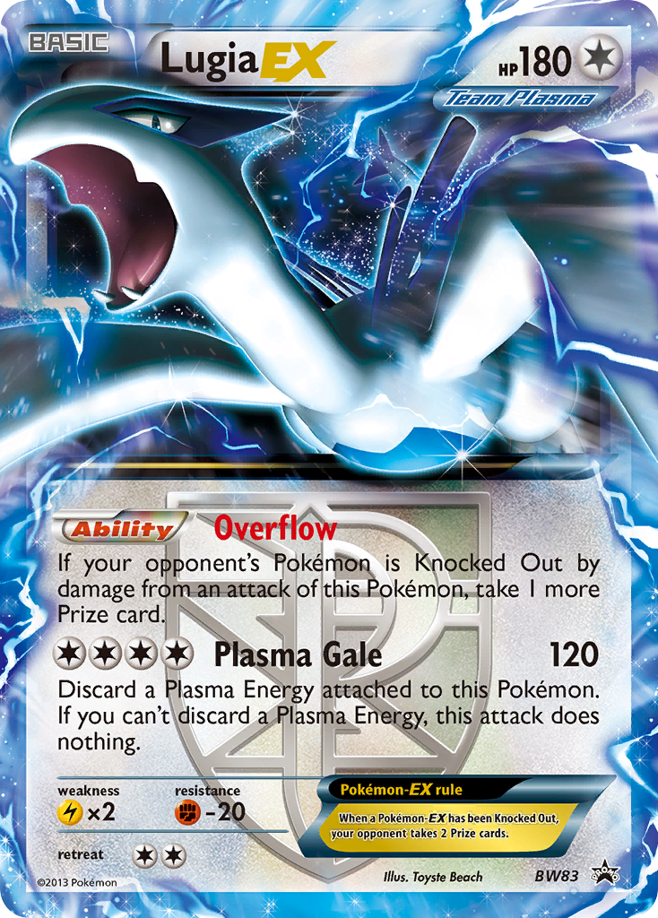 Black & White Promo Lugia EX #83